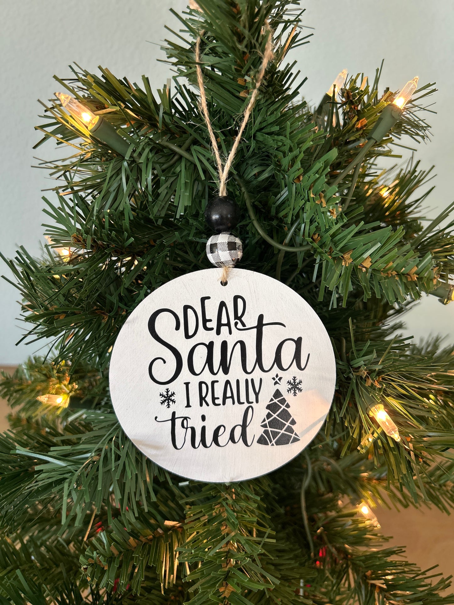 Ornaments Santa I Tried