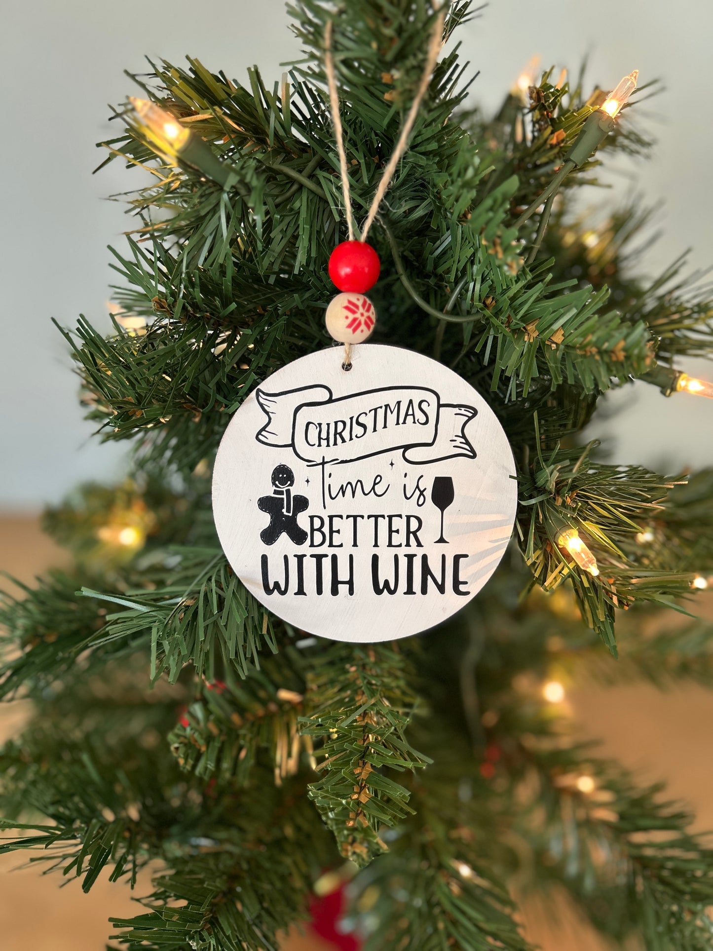 Ornaments Better with Wine