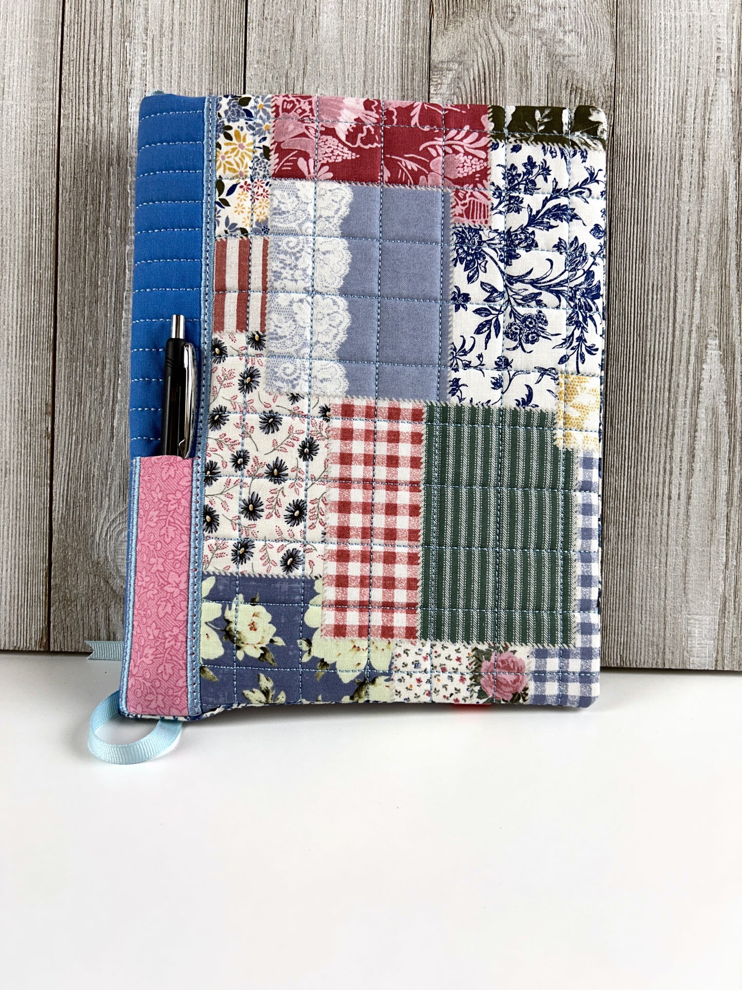 Quilted Notebook Cover